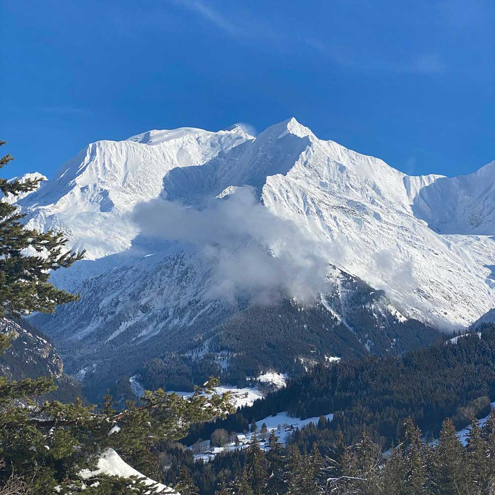 Chalet-Remy-St-Gervais-chalet-vue mont-blanc